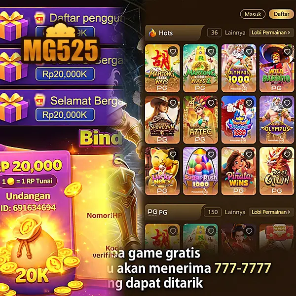 mg525 Daftar Sekarang - Unduh APK